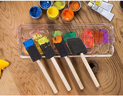 20 Опаковки порест каучук четки за рисуване - Масови, за да проверите за декоративно и приложно изкуство 4 различни размери за рисуване