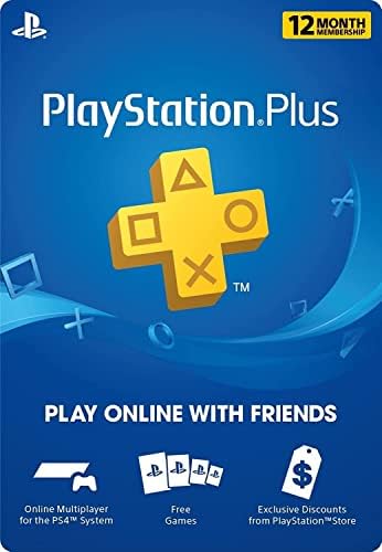 На 12-месечен Членская карта на Playstation Plus Psn (нова) за 1 година