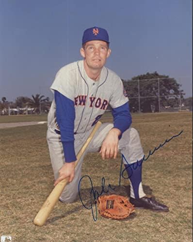 Джон Съливан Ню Йорк Метс Подписа Снимка 8x10 с автограф W / Coa - Снимки на MLB с автограф