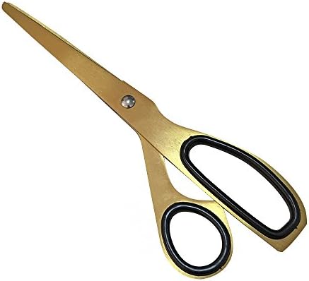 Месингови Златни Ножици За Домашния офис Unquie Design Асиметрични Ножица (6)