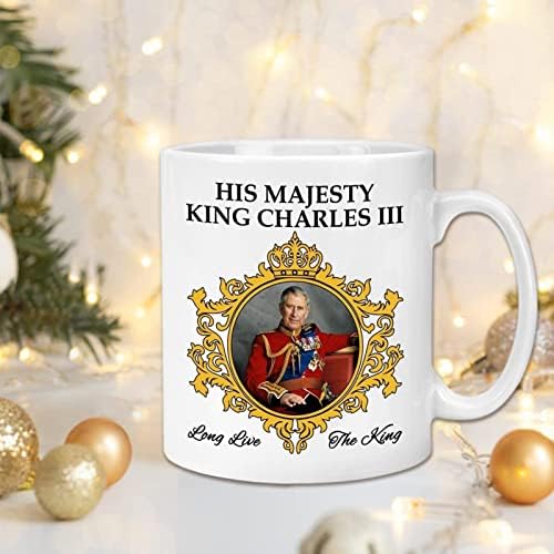 Чаша Kumprohu King Charles III - Чаша в чест на краля на Великобритания Чарлз III, Бивш принц Чарлз | Крал на обединеното кралство, Кафеена