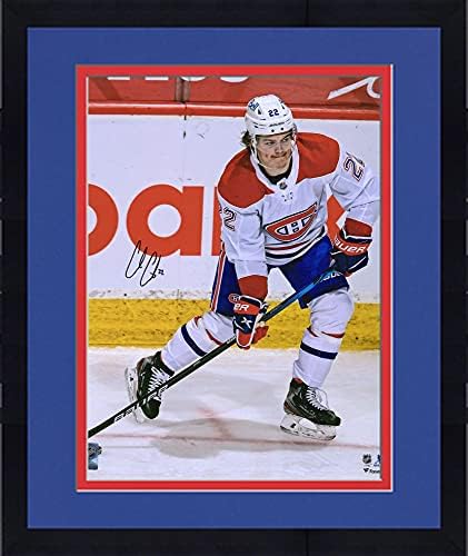 Дебютная снимка Коул Кофилда Монреал Канадиенс, размер 16 х 20 см рамка с автограф В НХЛ - Снимки с автографи в НХЛ