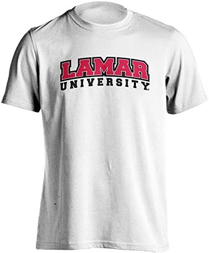 Тениска с къс ръкав Lamar University Кардиналите Classic Arch Campus