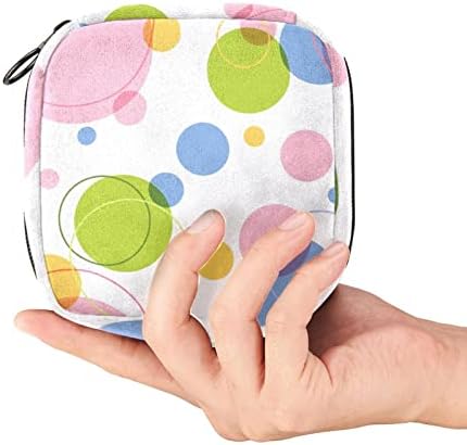 ORYUEKAN Чанта за съхранение на хигиенни Кърпички, Чанта за Менструална Чаши, Преносими Чанти за съхранение на Подложки за Хигиенни Кърпички,