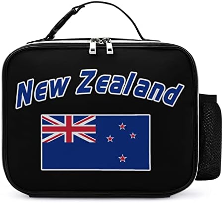 Нова зеландия Флаг Мъкна Подвижна Пакет За Храна Изолирано Чанта Luch Кутия за Пътуване Училищен Пикник