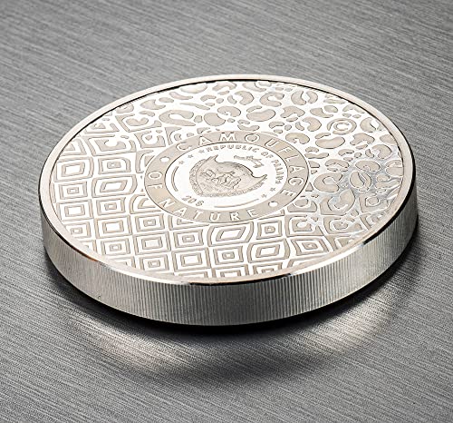 2023 ДЕ-Камуфлаж на Природата PowerCoin Zebra 3 Грама Сребърна монета от 20 $ Palau 2023 3 Грама Proof