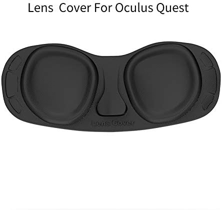 Защитен калъф за обектив ompait VR, Защитен Калъф за Пылезащитного своята практика за очила Oculus Quest VR, Моющийся, устойчив на удари Шапка, Черен