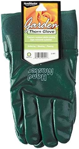 Ръкавица за обработка на Изгубени Рози MAGID G195T с Нитриловым покритие, Зелена, Малка